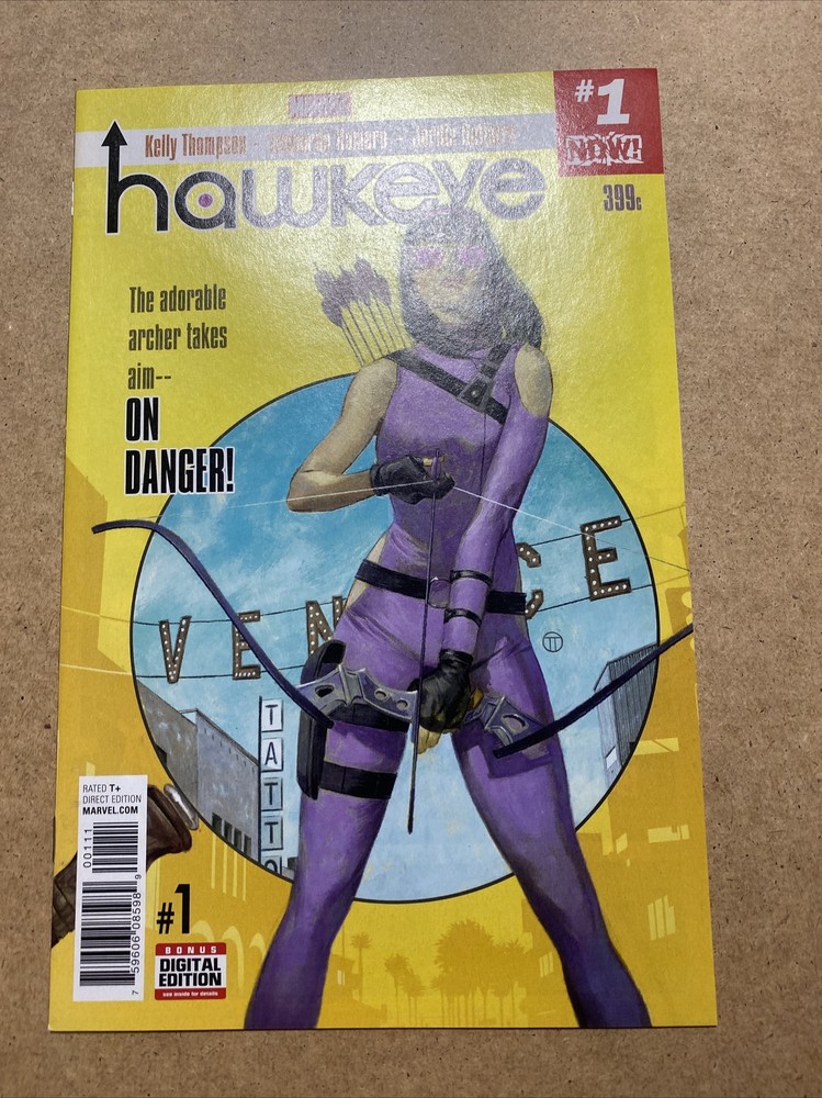 HAWKEYE #1 NM 2016 Kelly Thompson Marvel 1st Print 1st Kate Bishop Solo Disney+