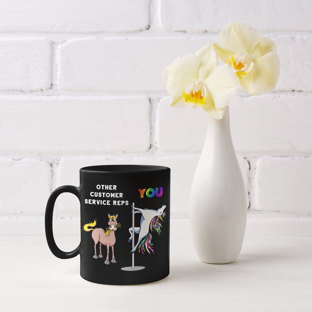 Customer Service Rep Unicorn Mug Cup Thank You Gift For Coworker Leaving Gift