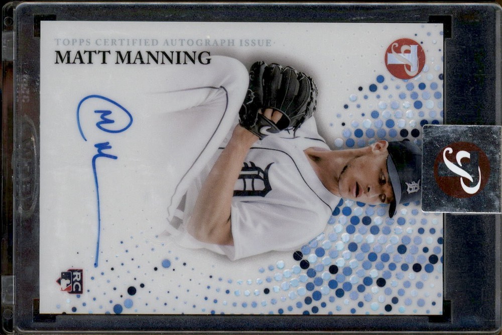 2022 Topps Pristine Autographs Matt Manning Rookie Card PAMMA