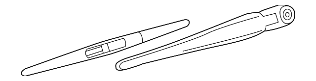 Genuine Nissan Wiper Arm Assembly 28780-3NF0A