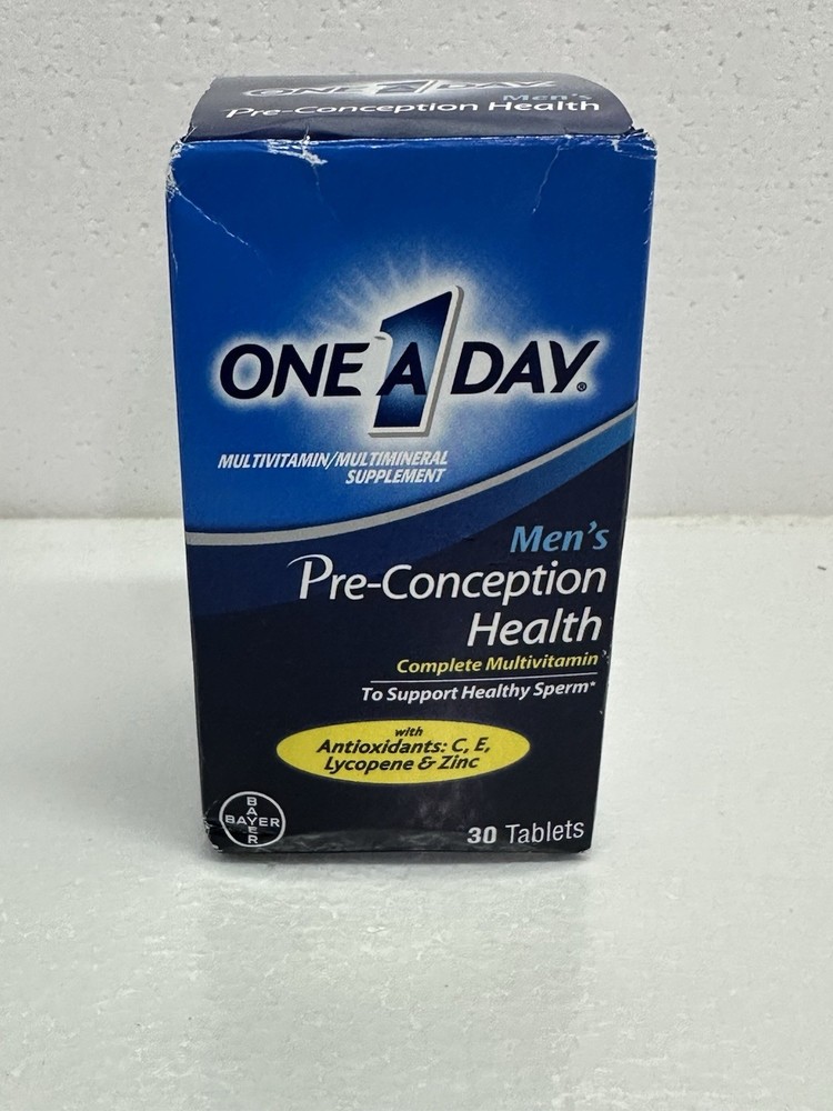 One A Day Mens Pre-Conception Health Multivitamin to Support Healthy Sperm