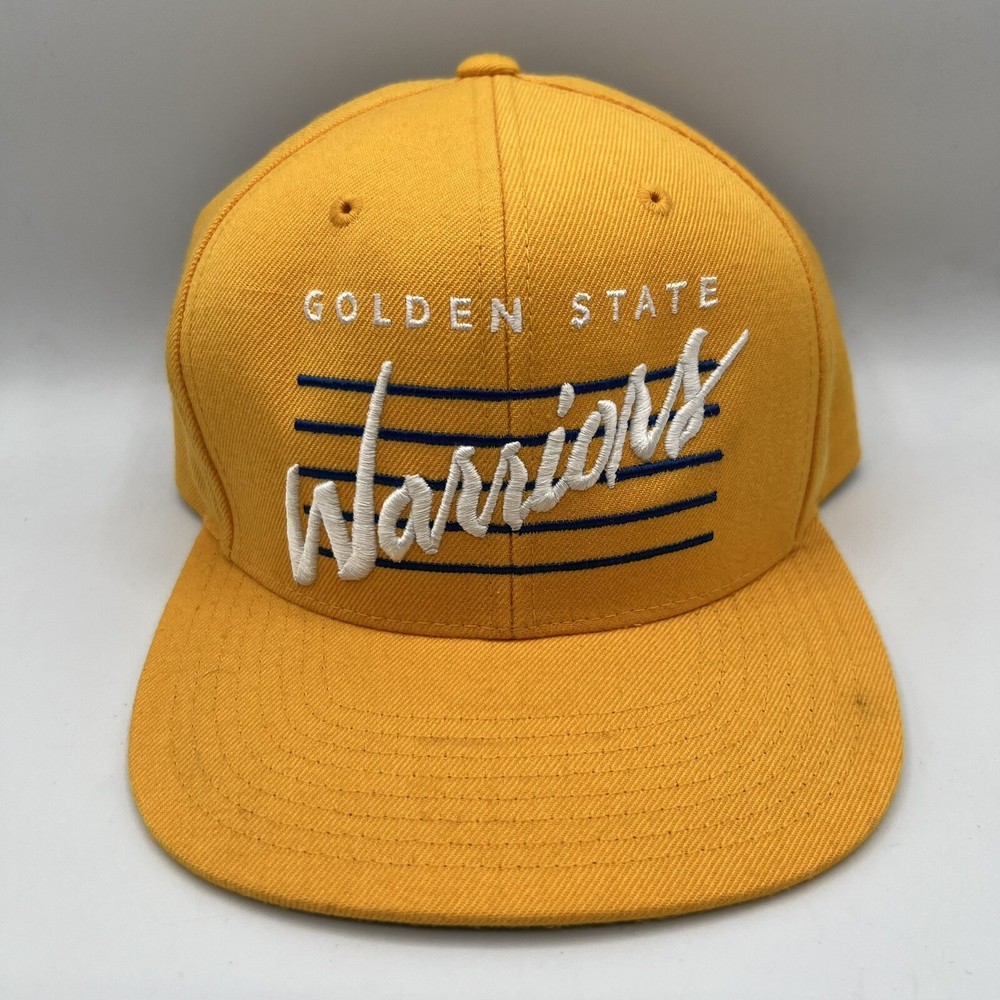 Golden State Warriors Mitchell & Ness Wool Blend Hardwood Classics Snapback Hat
