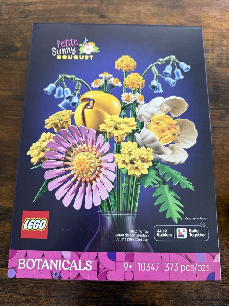 LEGO Botanicals Petite Sunny Bouquet 10347 Ready to Ship