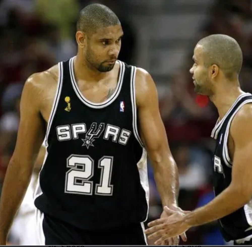 Tim Duncan Authentic Mitchell And Ness Jersey San Antonio Spurs Size Large 44