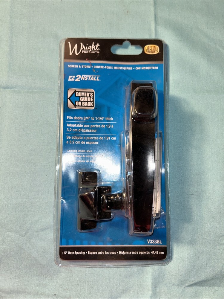 Screen and Storm Door Replacement Handle - Black