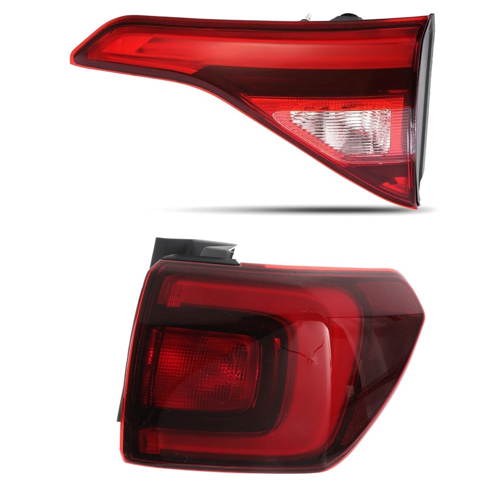 LED Tail Light For 2017-2019 GMC Acadia Outer+Inner w/ Terrain Pkg Right Side