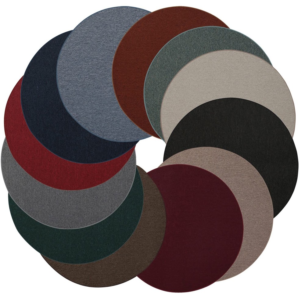 Modern Indoor/Outdoor Commercial Solid Assorted Rug for Baby Nurseries
