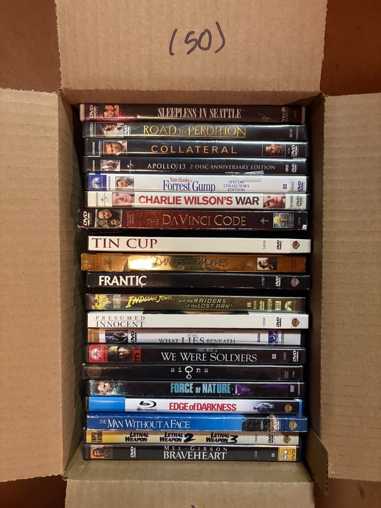 Christmas-Sale!-Used-Lot-50 Film Favorites ( 20 DVD Movie Set )-image
