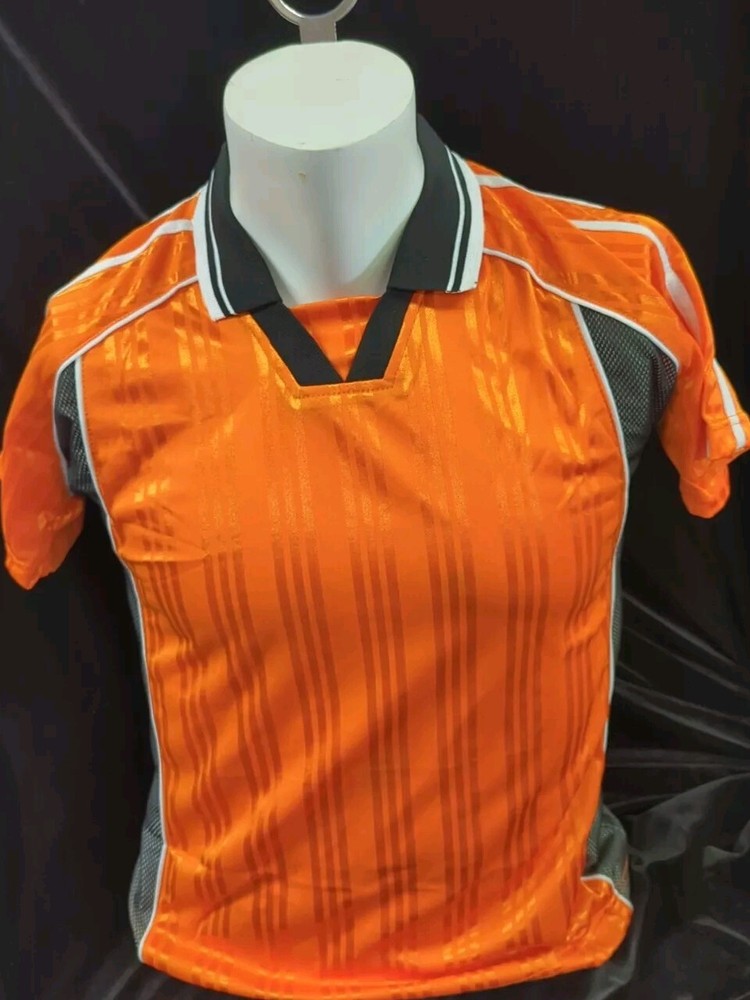 Orange Soccer Shirt 100% Polyester Child Size Medium 10-12