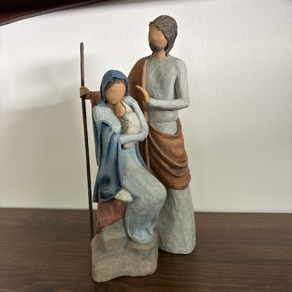 Willow Tree Nativity Set by Susan Lordi featuring Mary Joseph and Jesus