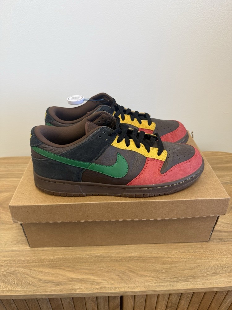 Size 10 Men’s Pre Owned Nike Dunk Low 6.0 Rasta