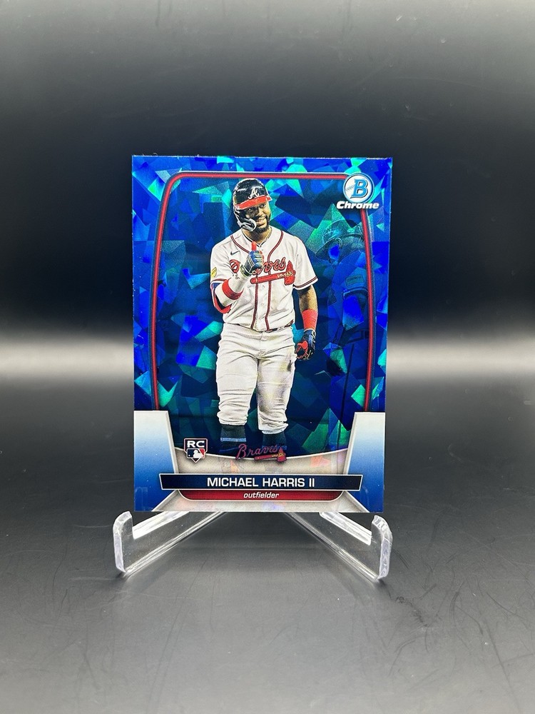 2023 Bowman Chrome Sapphire Michael Harris Jr. Image Variation RC SP
