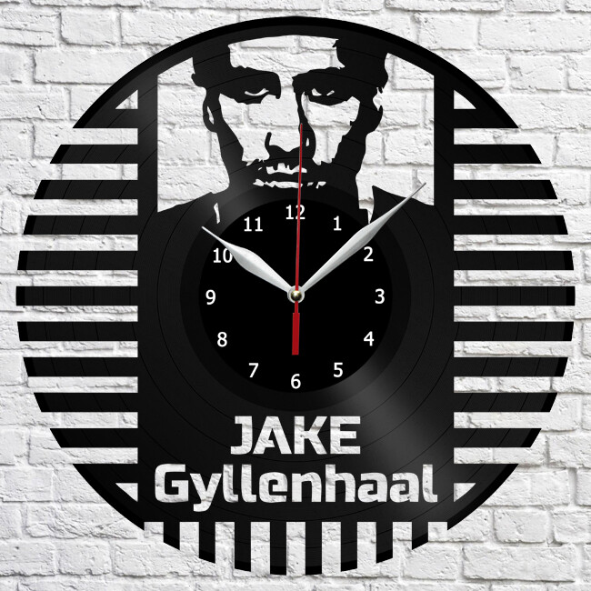 Jake Gyllenhaal Vinyl Record Wall Clock Home Fan Art Decor 12'' 30 cm 4556