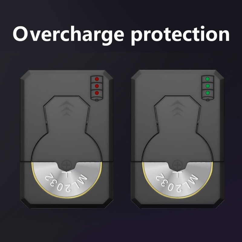 Rechargeable Button Cell Efficiently Charging Dock Adapter for ML2032