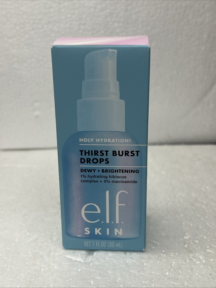 e.l.f. Skin Holy Hydration Thirst Burst Drops for Dewy Brightening 1 fl.oz
