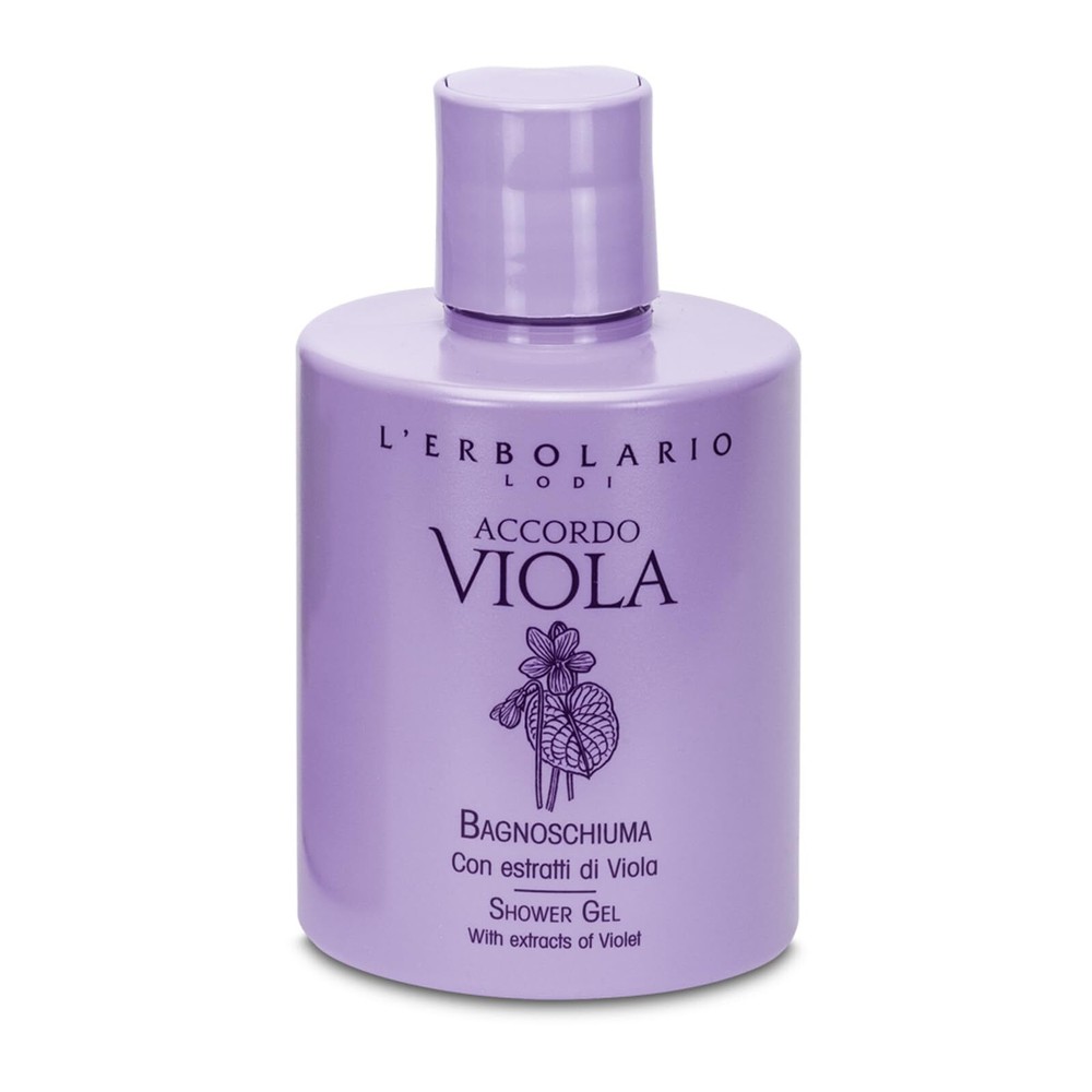 LErbolario Shower , Accordo Viola, 10.1 oz - With Extracts of Violet - Floral...