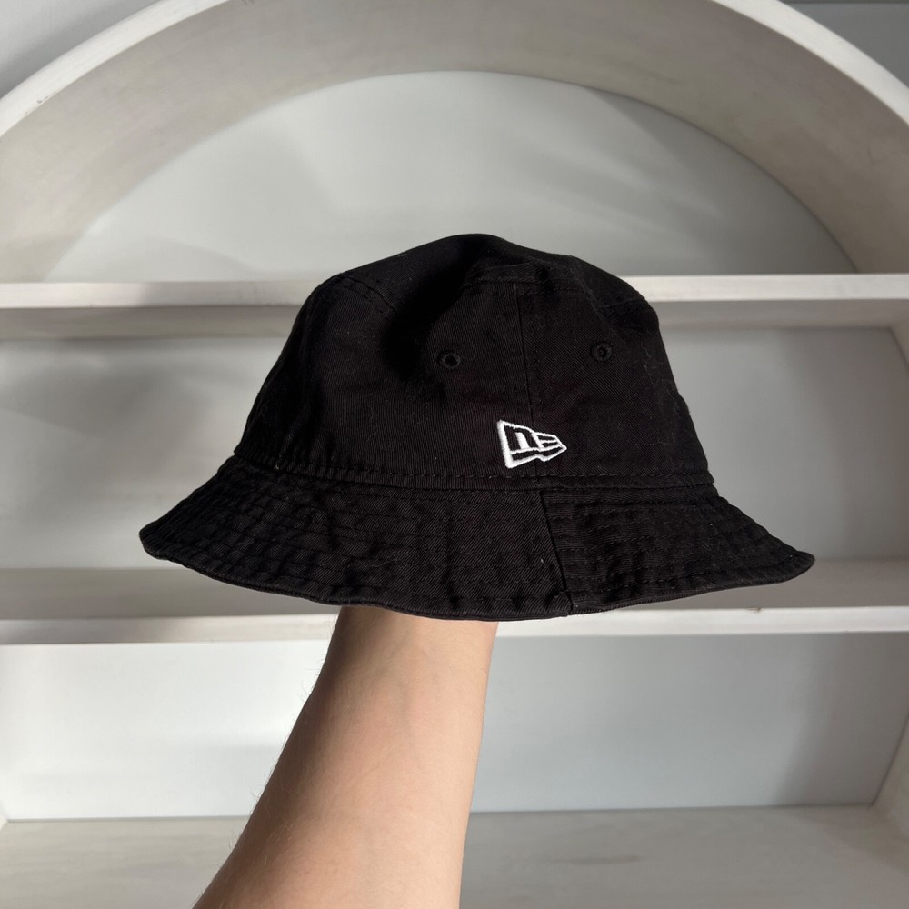 Men's NEW ERA Casual Black Bucket Hat Size M