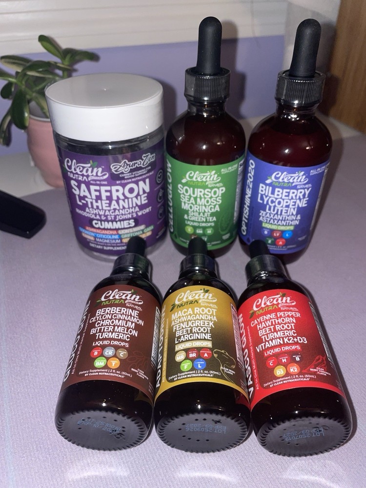 Clean Nutra Signature Bundle Complete Daily Wellness Energy Metabolic And Glow