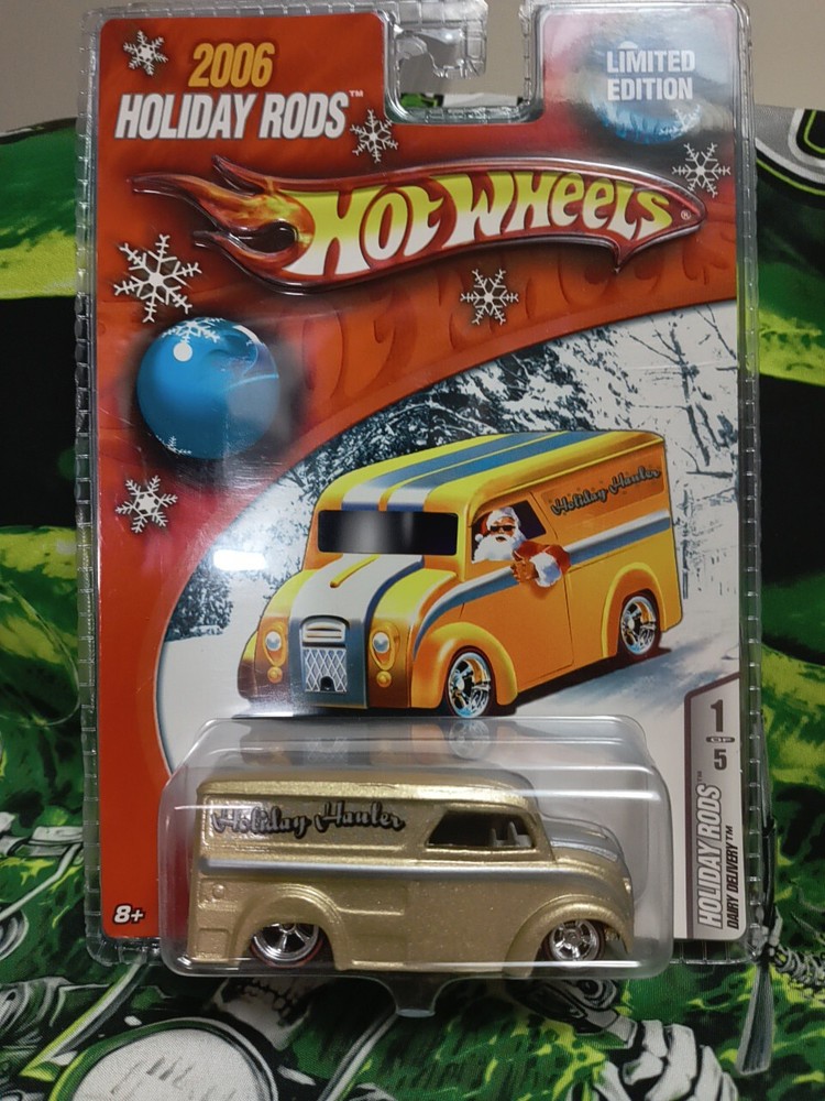 2006 Vintage Hot🔥Wheels/ Holiday Rods ( LE (1/5) Dairy Delivery In Gold w/ RRRL