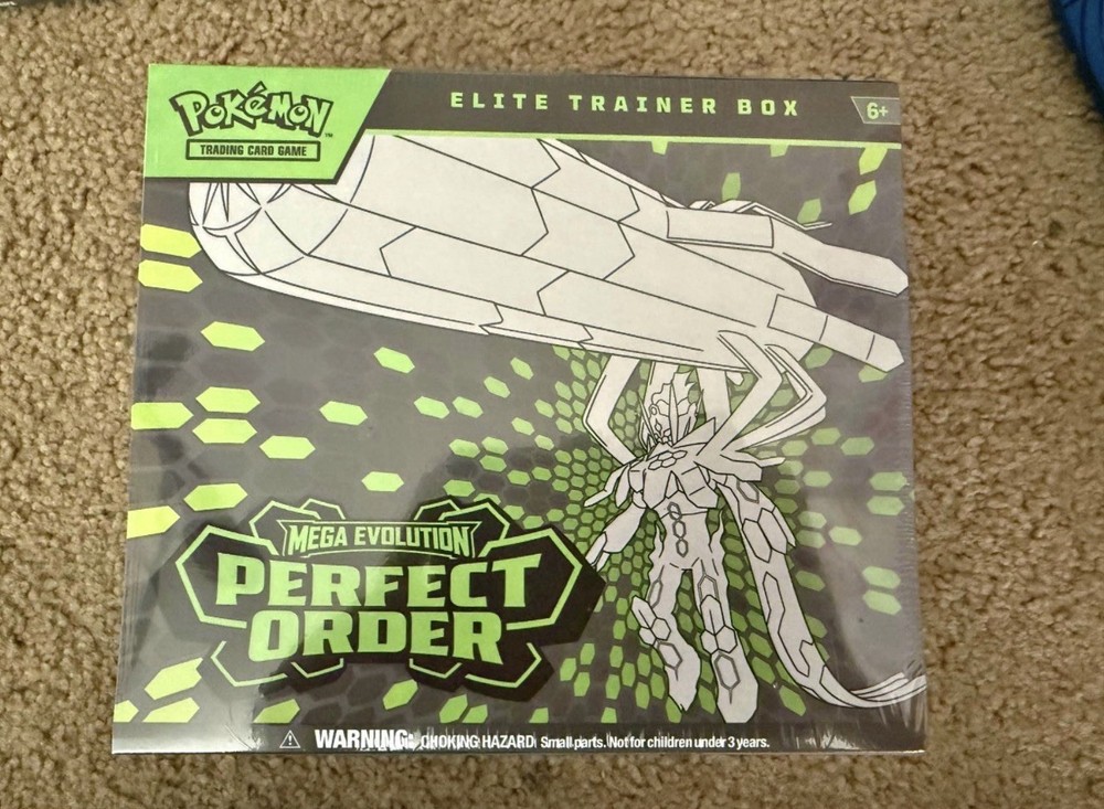 Pokémon TCG: Mega Evolution 3: Perfect Order: Elite Trainer Box Sealed