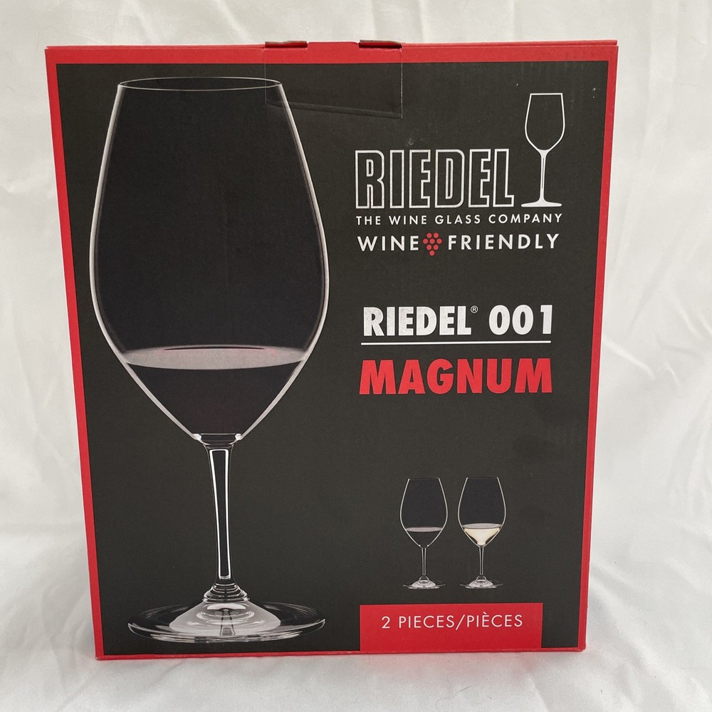 Riedel 001 Magnum 2-Pack Universal Wine Glasses for Red and White