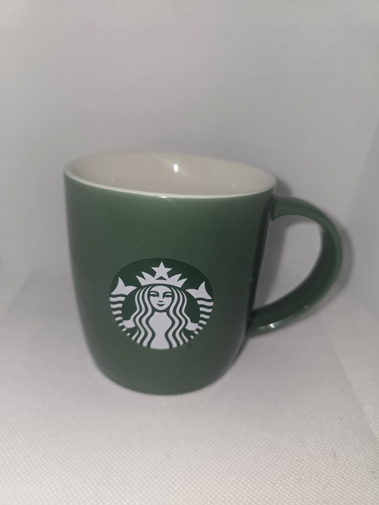 Starbucks Green Ceramic Coffee Tea Mug 11 OZ Microwave Dishwasher Safe Cup 2021
