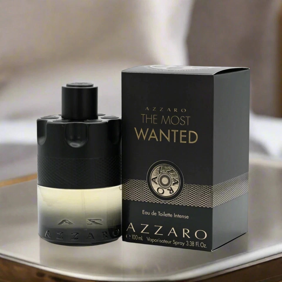 The Most Wanted by Azzaro cologne for men EDT intense 3.3 / 3.4 oz New in Box