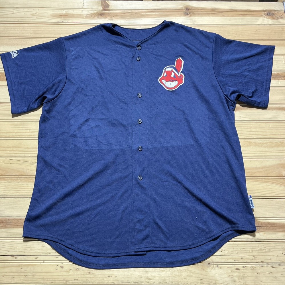 Majestic Coolbase MLB Jersey Cleveland Indians #39 - Size 2XL Chief Wahoo