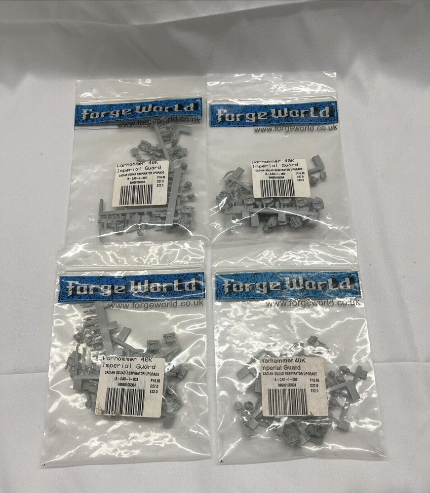 Cadian Upgrade Pack - Squad with Respirators Warhammer 40k Forgeworld