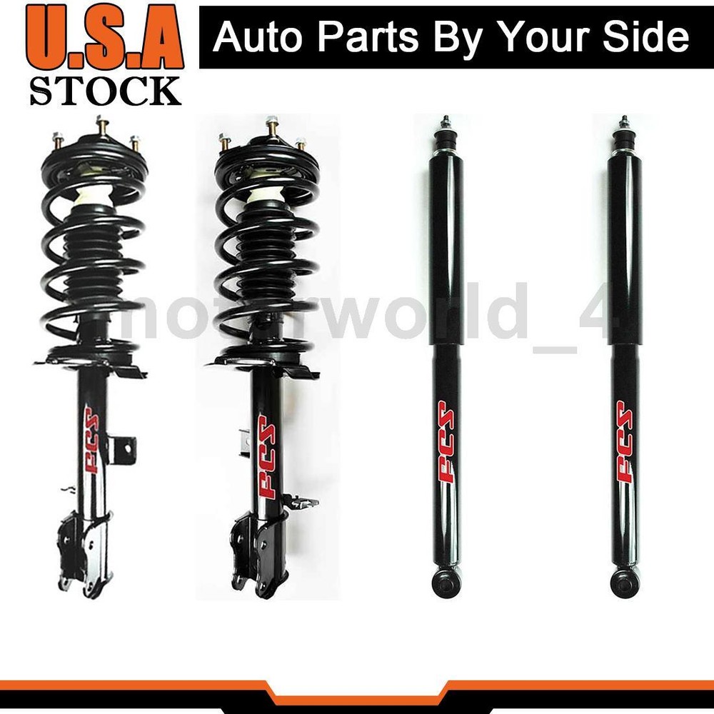 FCS Strut and Coil Spring Shocks Absorbers For Mercury Mariner 3.0L 2007 2006