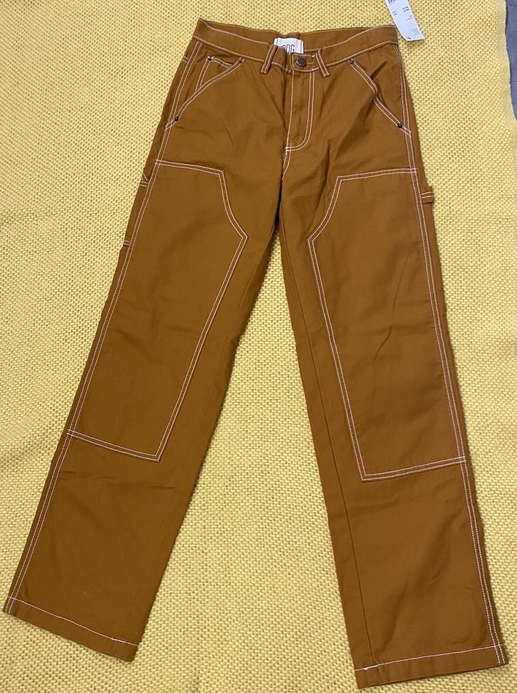 NEW BDG Urban Outfitters Cargo Pants Y2K Canvas Tan Women's Sz 26 NWT