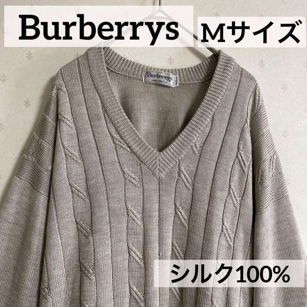 Burberry knit sweater Men's Fashion from Japan