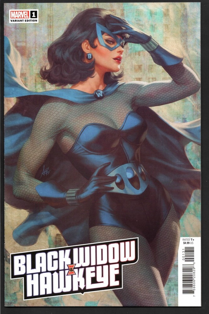 Black Widow and Hawkeye #1 Artgerm Variant Cover Marvel 2024 NM