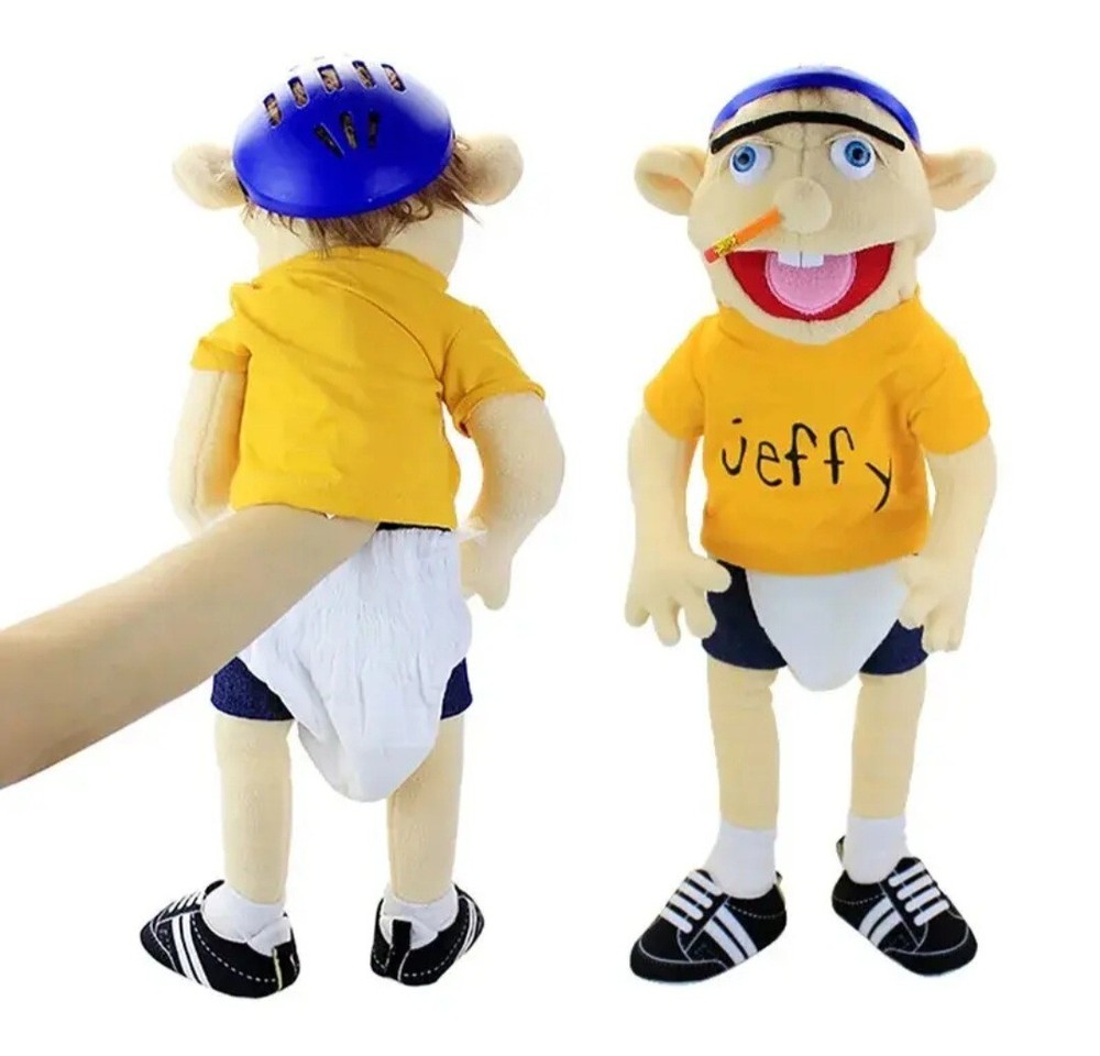 Jeffy Puppet 60cm Jeffy Hand Puppet Plush Toy 23
