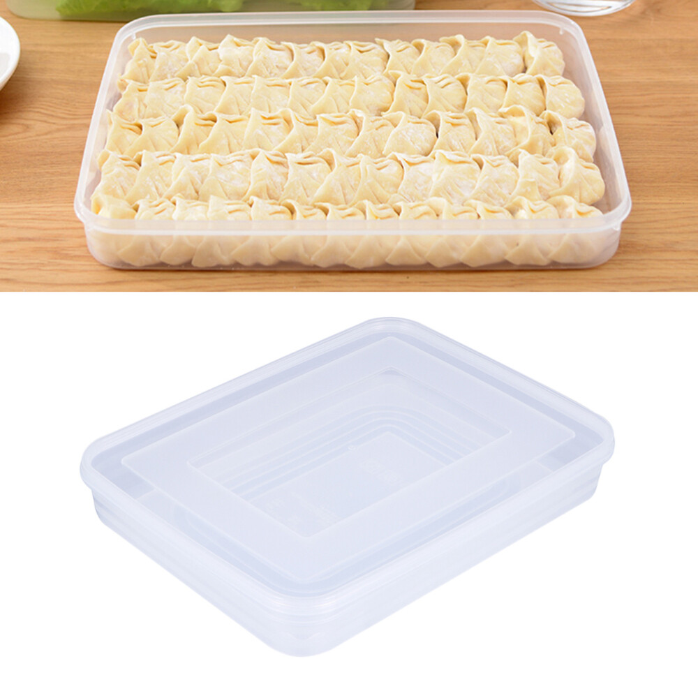 Plastic Food Storage Boxes Dumpling Buns Reusable Meal Prep Containers with