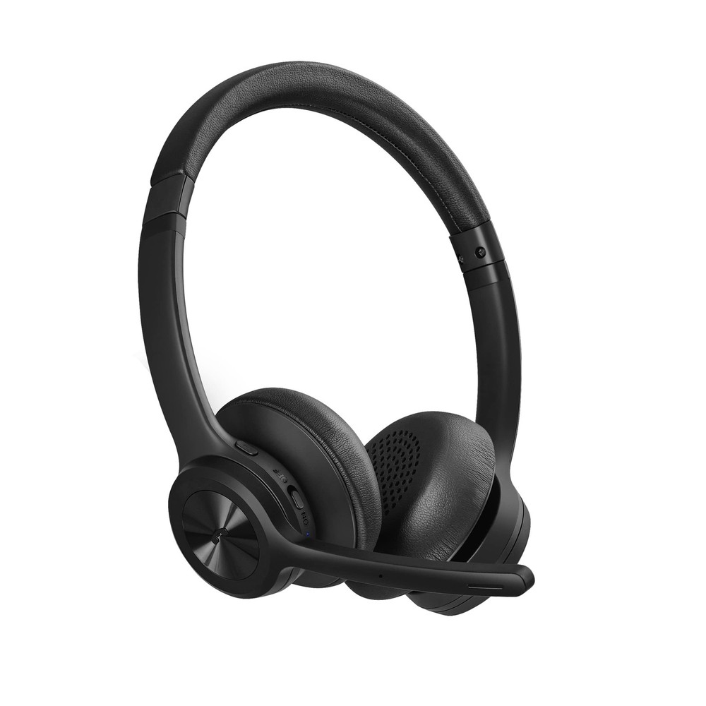 Wireless Bluetooth 5.2 Headset with Noise Cancelling Mic for Clear Calls
