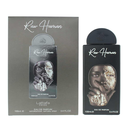 Raw Human by Lattafa Pride 3.4 oz EDP Perfume Cologne Unisex New in Box