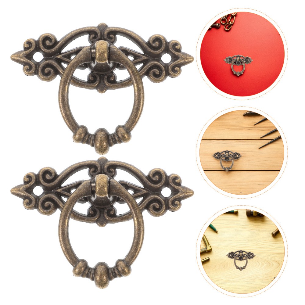 4 Pcs Cupboard Drawer Pulls Cabinet Door Handle Furniture Hardware