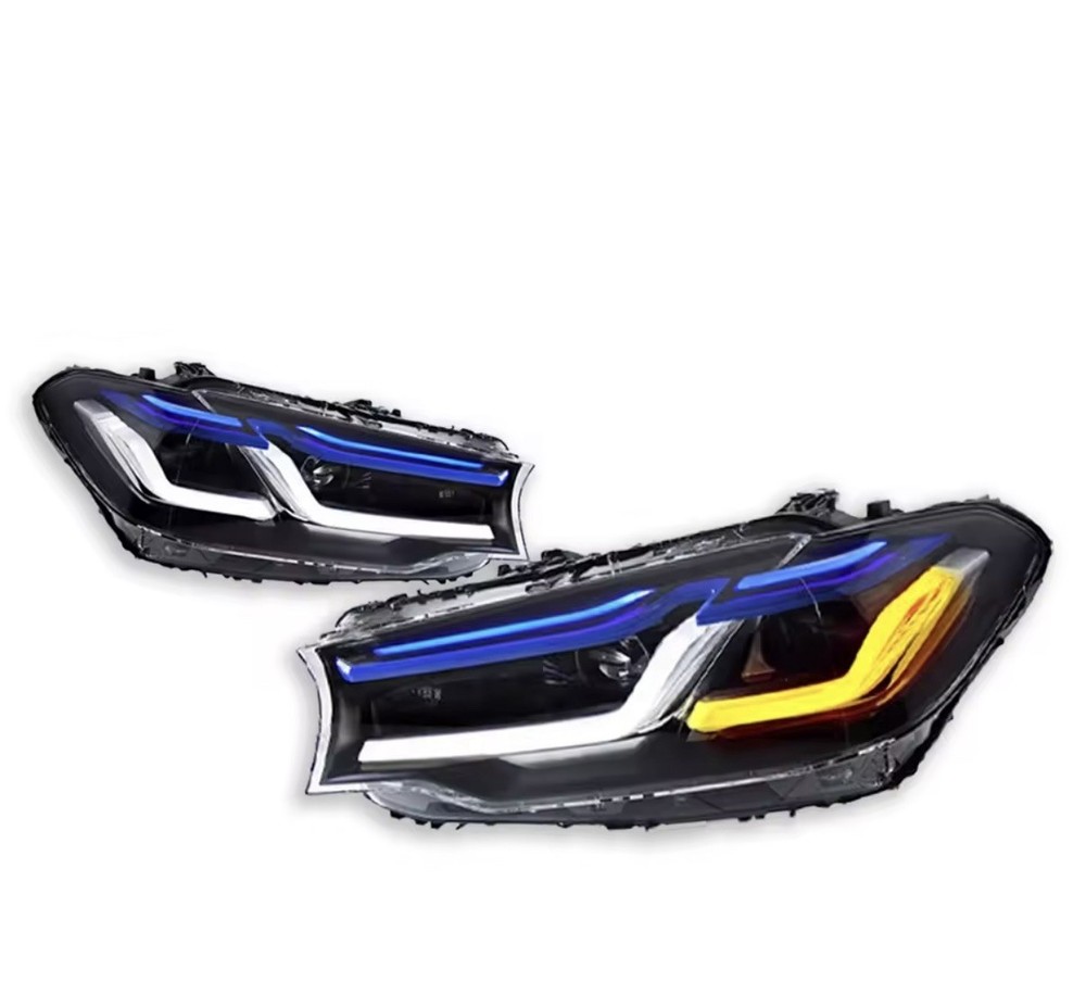 BMW G30 5-Series & F90 M5 LCI Style Headlights (PAIR)