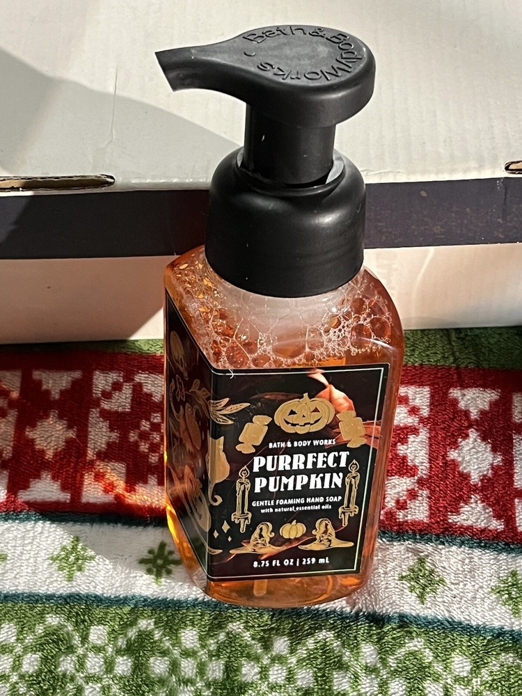 Bath & Body Works Sweet Cinnamon Pumpkin Cleansing Foam Hand Soap NEW