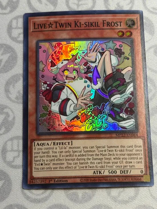Live Twin Ki-sikil Frost - MP22-EN064 - Super Rare (NM) - Yugioh