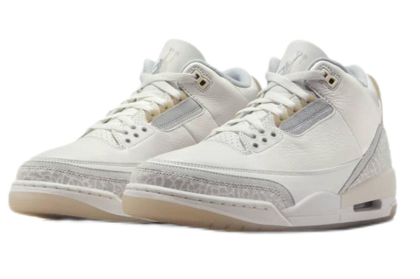 Nike Air Jordan 3 Retro Craft AJ3 Ivory Casual Shoes Sneakers Men's FJ9479-100