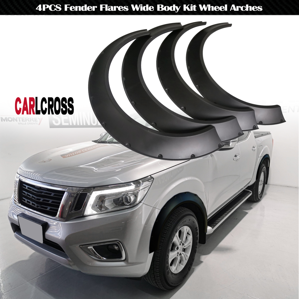 For Nissan Frontier Fender Flares Wide Body Kit Wheel Arches Kit 4PCS