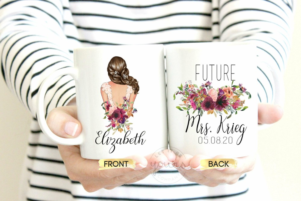 Future Mrs Mug Engagement Gift Future Mrs Gift Engagement Mug Engaged Mug Future