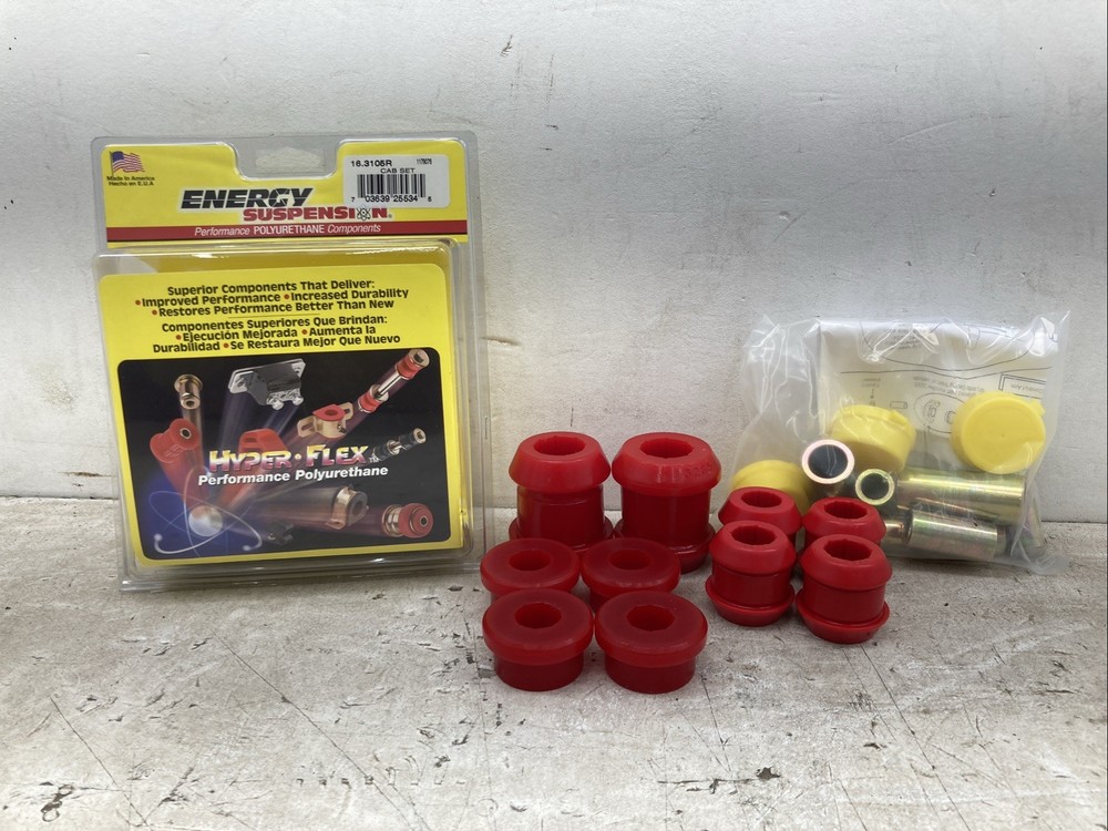 Energy Suspension 16.3105R Control Arm Bushings (New Old Stock)
