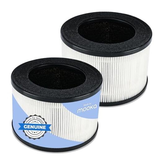 Genuine True H13 HEPA Air Filters Replacement for M01 Purifier, Removes 2-Pack