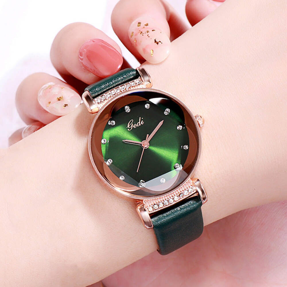 Korean Style Fashionable Quartz Watch for Female Students - Waterproof & Elegant