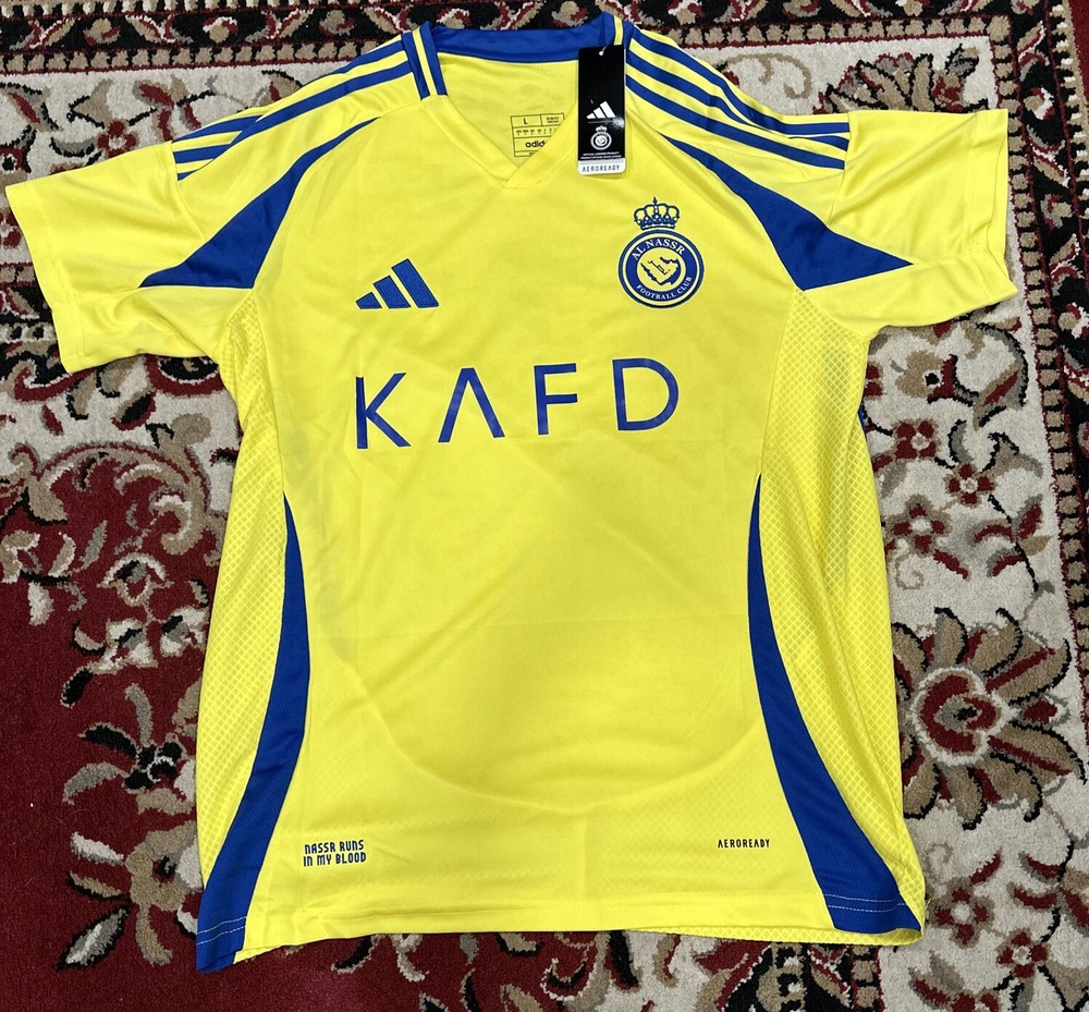 Al Nassr Ronaldo #7 2024 Size XL Cyber Monday Sale!!-image