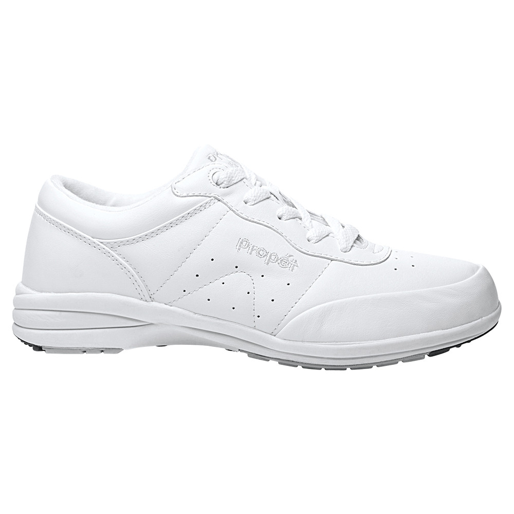 Propet W3840SWH Washable Womens Walking Sneakers in White