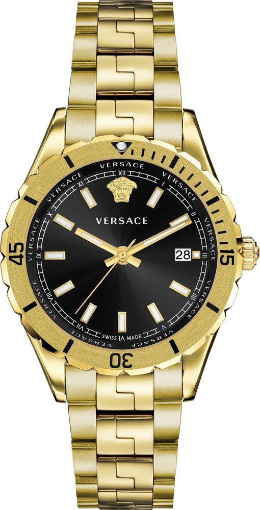 Versace Hellenyium Black Mens Watch VE3A00820 Stylish Luxury Timepiece